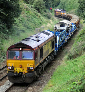 Mainline rail workings 2010